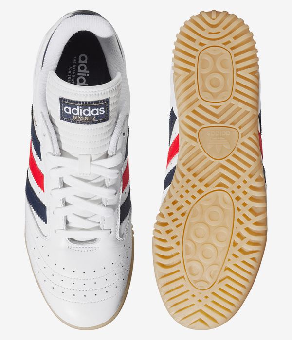 adidas Skateboarding Busenitz Indoor Super Schoen (white collegiate navy better sca)