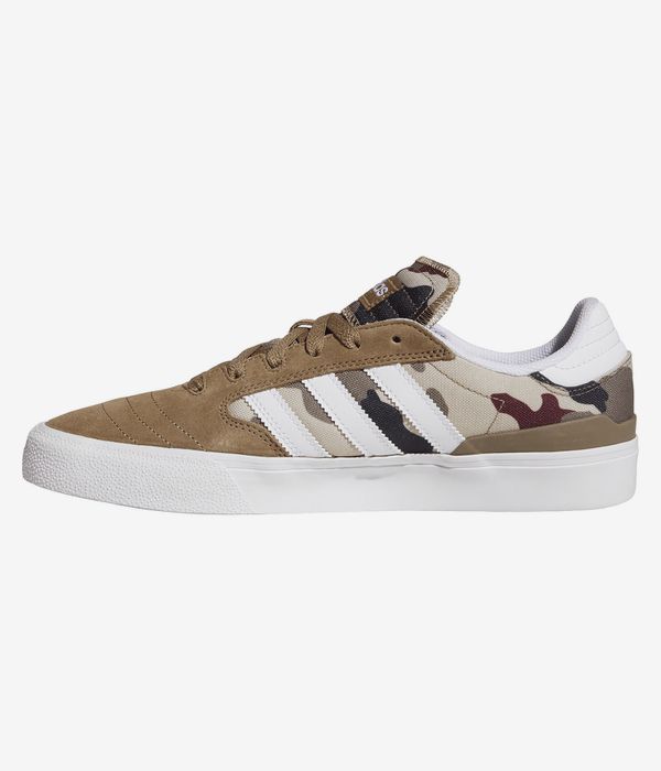 adidas Skateboarding Busenitz Vulc II Buty (khaki six white aurora ink)
