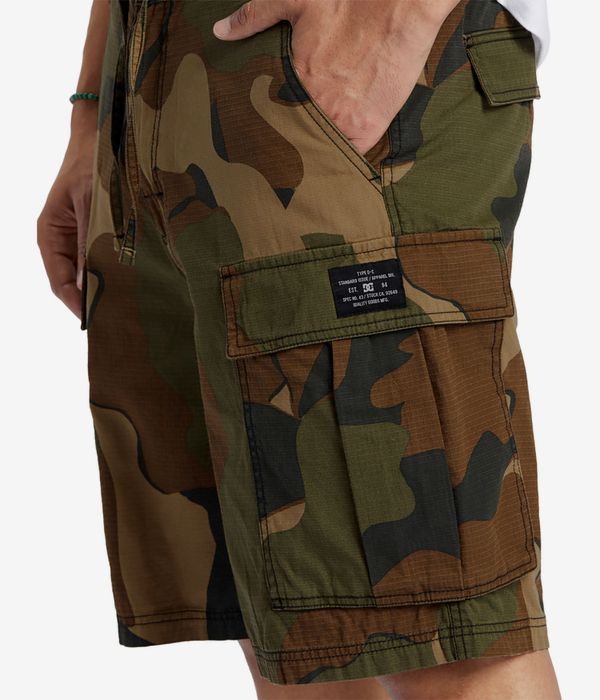 DC Tundra Cargo Shorts (abstract camo)