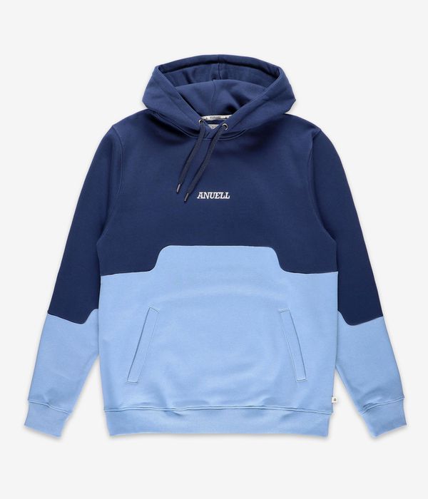 Anuell Circuit Organic sweat à capuche (navy light blue)