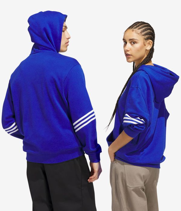 adidas Classic Hoodie (team royal blue white)