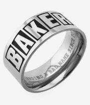 Baker Brand Logo Pierścień (silver)