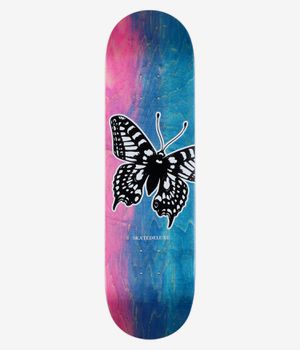 skatedeluxe Butterfly 8.5" Tabla de skate (turquoise pink)