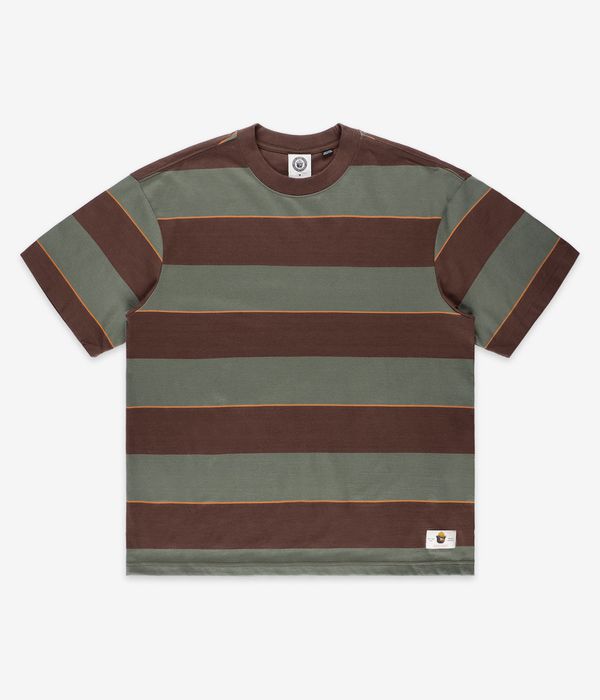 Element x Smokey Bear Fir Stripe Camiseta (chestnut)