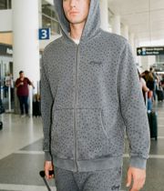 RIPNDIP Ripngems Zip-Hoodie (charcoal wash)