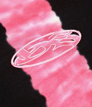 Yardsale Flower T-shirt (tie dye black)