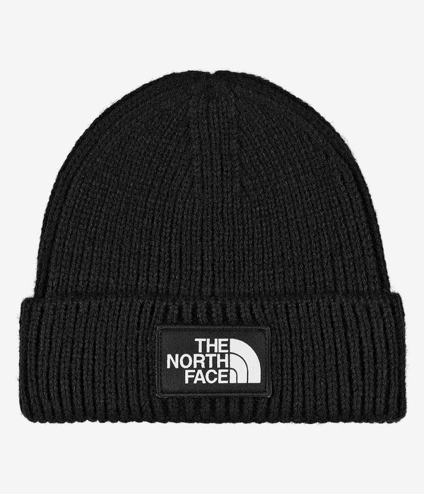 The North Face Logo Box Cuffed Mütze (tnf black)