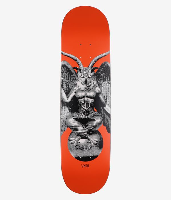 Antiz Baphowlmet 8.5" Skateboard Deck (orange)