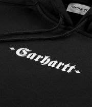 Carhartt WIP Greatest Hits sweat à capuche (black white)