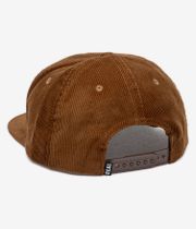 Real Bubble Oval Snapback Cap (brown)