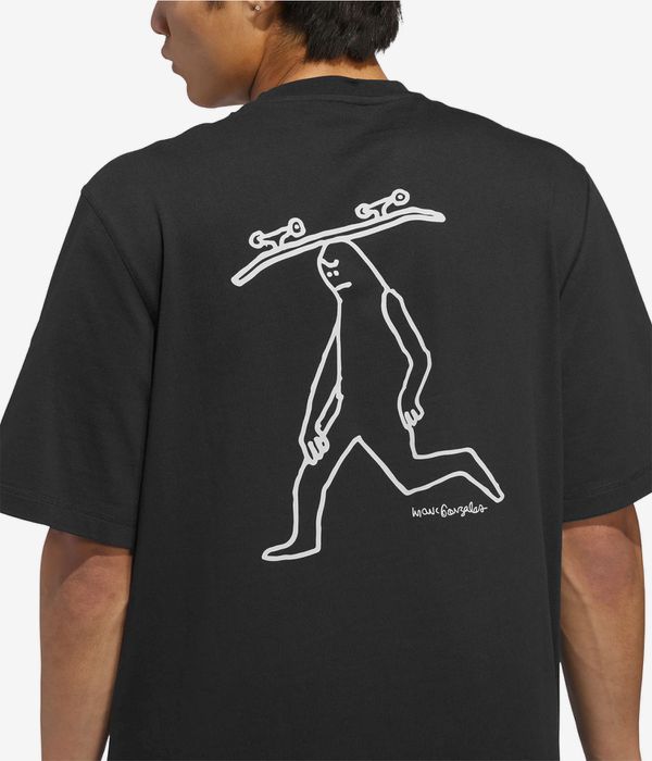 adidas Gonz GRA 1 T-Shirt (black ice purple)