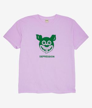 Fucking Awesome Depression T-shirt (orchid)