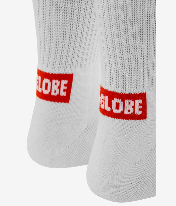 Globe Minibar Sokken US 7-11 (white) 5 Pack