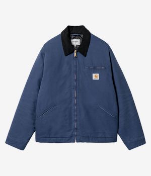 Carhartt WIP OG Detroit Dearborn Jas (air force blue black canvas)