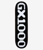 GX1000 OG Logo 8.5" Skateboard Deck (black white)