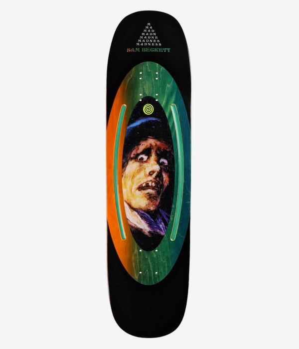 Madness Beckett Face Plant Impact Light 8.75" Planche de skateboard (multi)