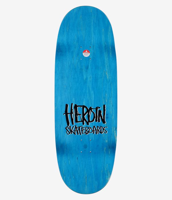 Heroin Skateboards Swampy Egg 11" Skateboard Deck (multi)