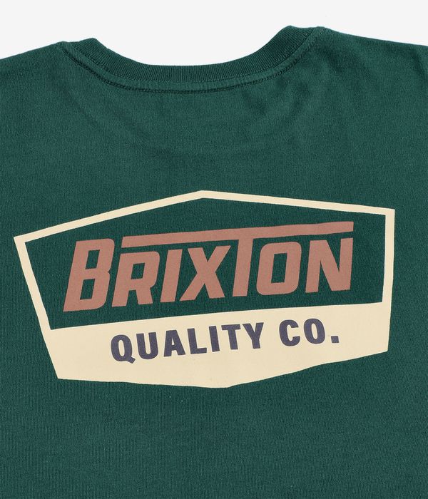 Brixton Regal T-Shirt (deep emerald rust sand)