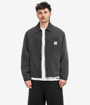 Carhartt WIP OG Detroit Cotton Bradenton Jacket (black grind wash)