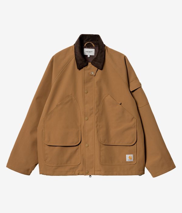 Carhartt WIP Clarton Veste (hamilton brown tobacco)