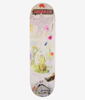 Krooked Kevi Emerson Guest Artist 8.5" Skateboard Deck (multi)