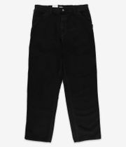 Carhartt WIP Single Knee Pant Organic Dearborn Pantaloni (black aged canvas)