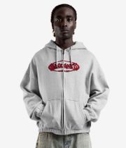 Wasted Paris Yard Boxy Zip-Hoodie (ash grey)