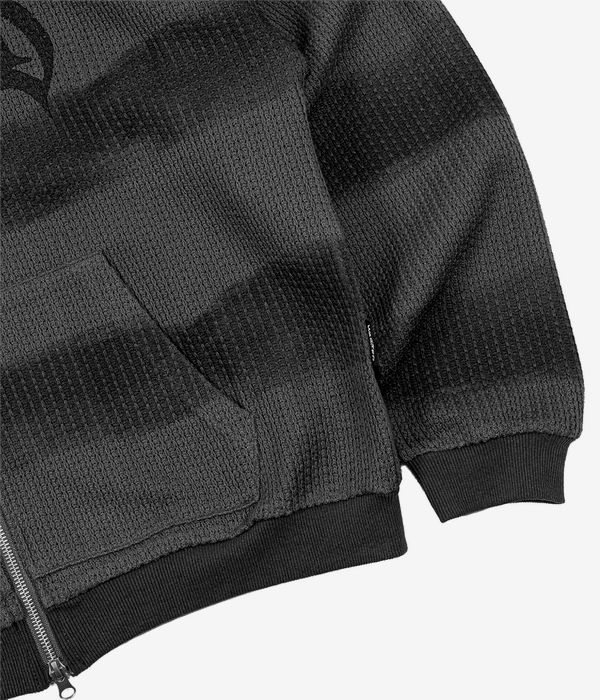 Wasted Paris Nevermind Zip-Hoodie (charcoal black)