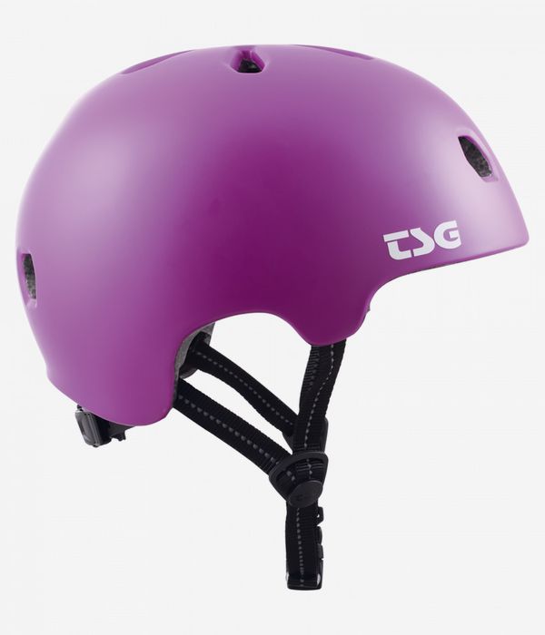 TSG Meta-Solid-Colors Kask (satin purple magic)