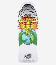 Santa Cruz Kendall End Of The World 10" Tabla de skate (white)