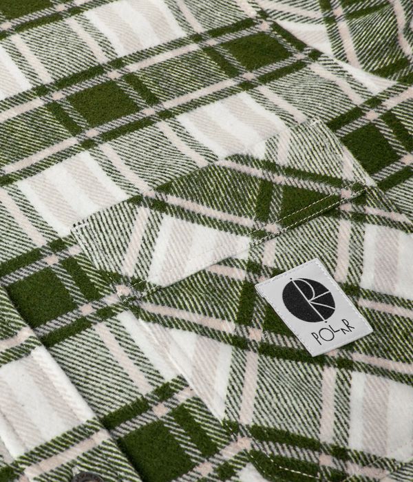 Polar Flannel Shirt (dark olive)
