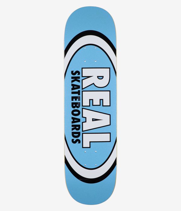 Real Team Easy Rider Oval 8.25" Skateboard Deck (blue ice)