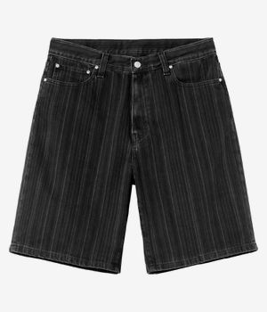 Carhartt WIP Rylan Hampton Shorts (rylan stripe black stone washed)
