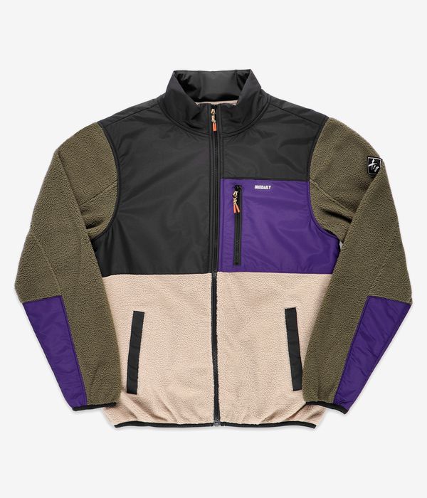 Iriedaily Auf Deck Fleece Veste (deep purple)