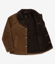 Brixton Wallace Sherpa Lined Veste (bison bord)