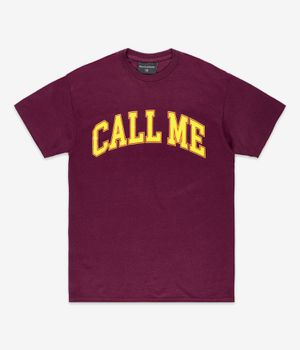 Call Me 917 Call Me T-Shirt (burgundy)