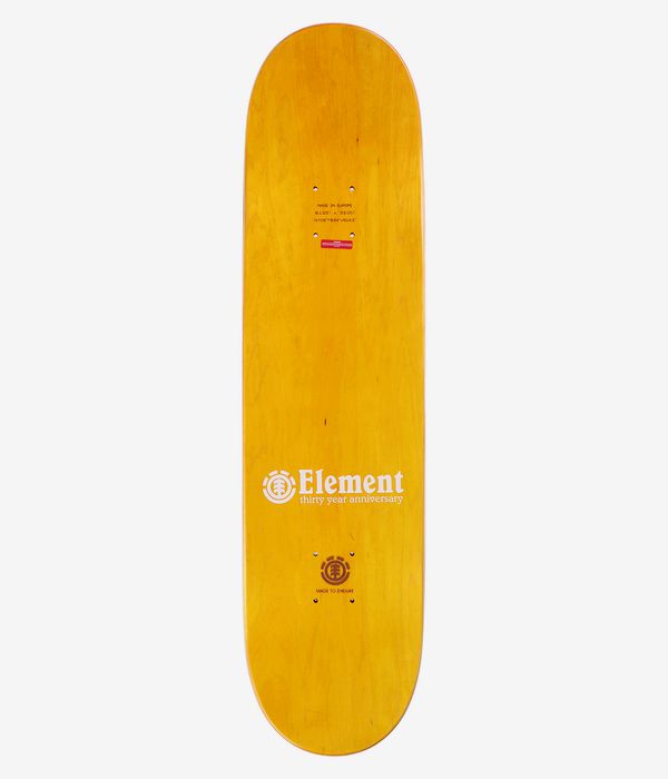 Element Barley Squared 30 Years 8.125" Planche de skateboard (multi)