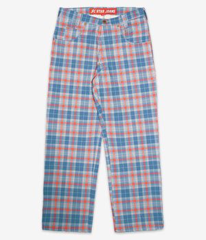Carpet Company C-Star Plaid Jeans (baby blue)