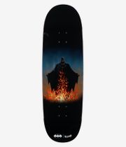 Welcome x Batman Bat Flames 9.5" Skateboard Deck (black)