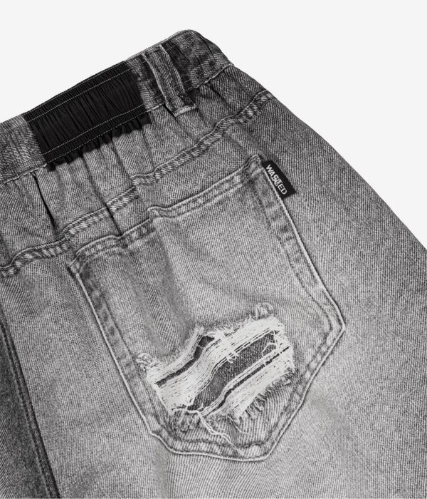 Wasted Paris Destroy Trompe L'Oeil Boardshorts (faded black)