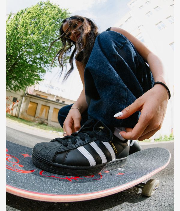adidas Skateboarding Superstar ADV Scarpa (core black white white)