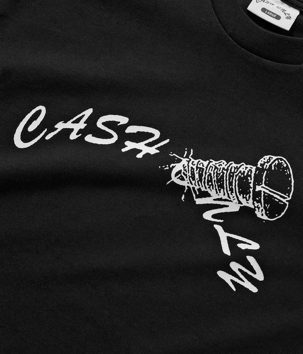 Cash Only Screw Logo T-Shirt (black)