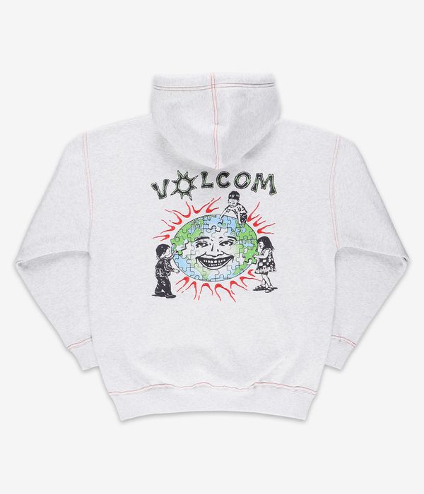 Volcom Featured Artist Keutchi 1 sweat à capuche (bone heather)