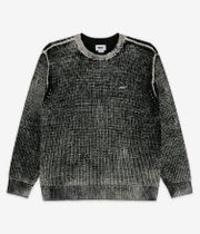 Obey Spray Effect Sweatshirt (dark black multi)