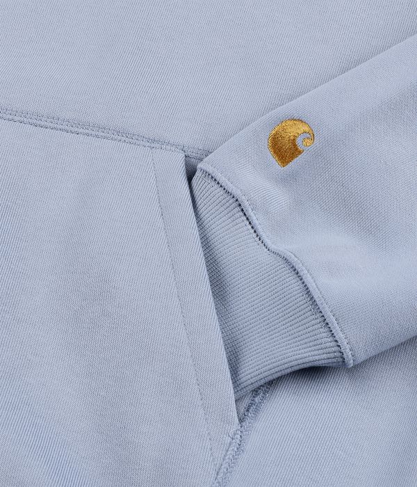 Carhartt WIP Chase Hoodie (frosted blue gold)