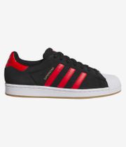 adidas Skateboarding Superstar ADV Scarpa (core black better scarlet white)