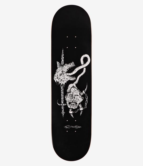 Baker Figgy Whiplash 8" Tavola da skateboard (black)