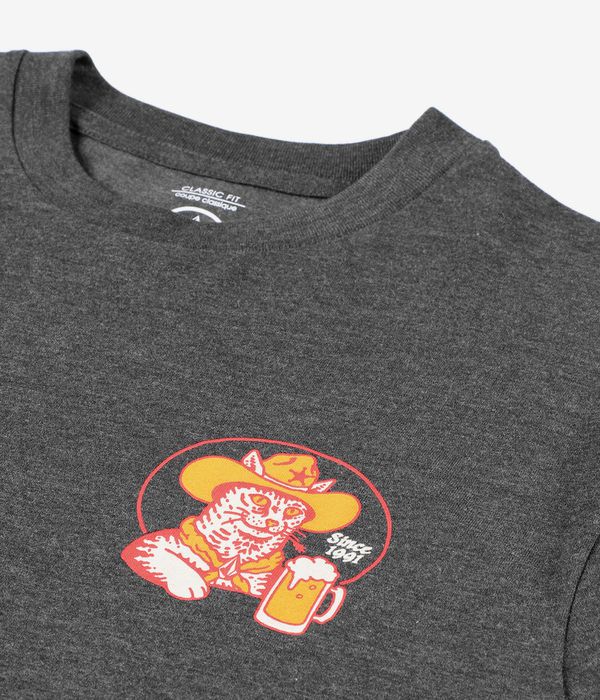 Volcom Meowdy HTH T-Shirt (heather black)