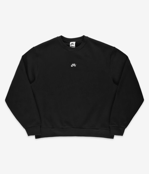 Acquista Nike SB Essential Logo Felpa black white online skatedeluxe