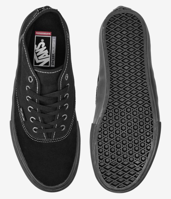 Vans Skate Authentic Mid Shoes (blackout)